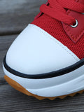 Knit Lace-Up Sneaker
