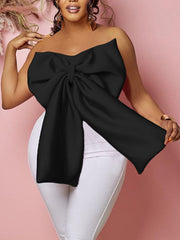 Süßes Tube-Top mit Schleife