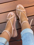 Thick-Soled Rope Sandals