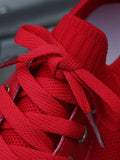 Knit Lace-Up Sneaker