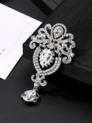 Rhinestone Brooch Pin