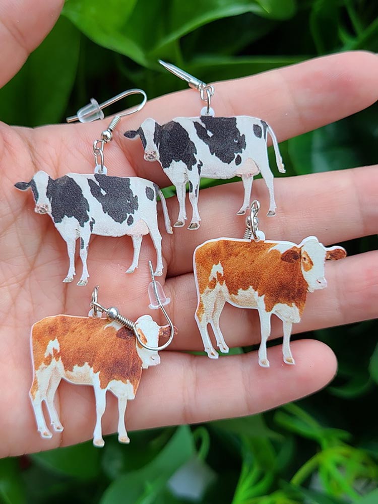 Acrylic Animal Earrings