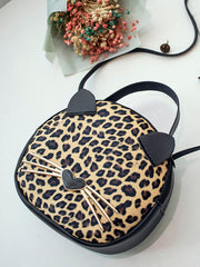 Lindo bolso bandolera con forma de gatito