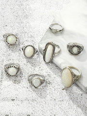 Anillo vintage de 8 piezas