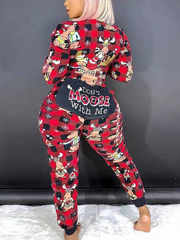 Christmas Pajamas Jumpsuit