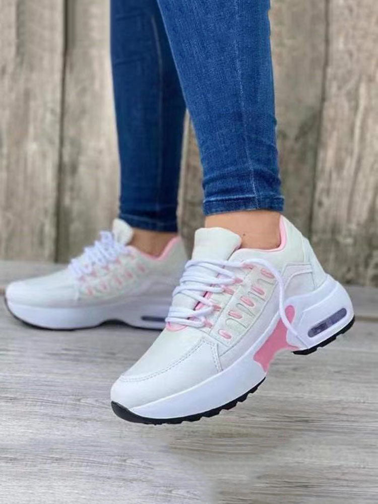 Casual Lace-Up Sneakers