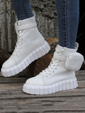 Lace-up Canvas Sneakers