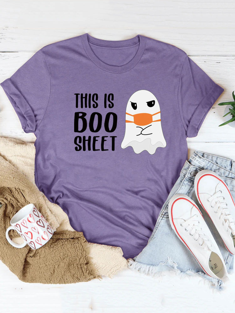 Esta es la camiseta de Boo Sheet