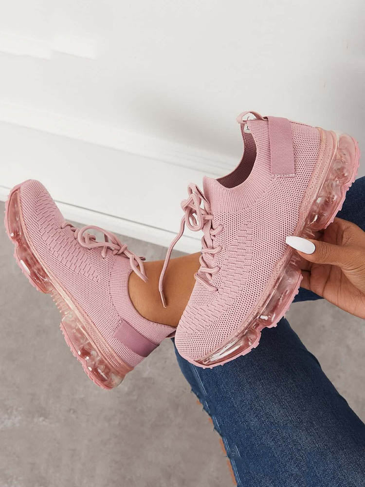 Knit Air Cushion Sneakers