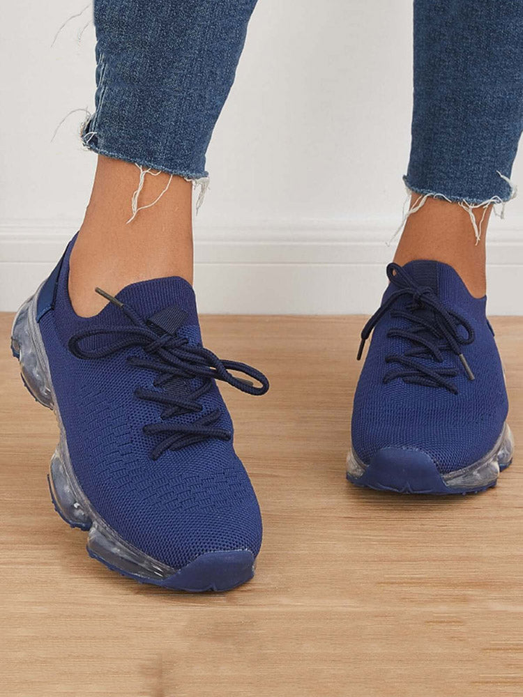 Knit Air Cushion Sneakers