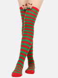 Christmas Elk Deco Socks