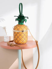 Bolso bandolera con forma de piña