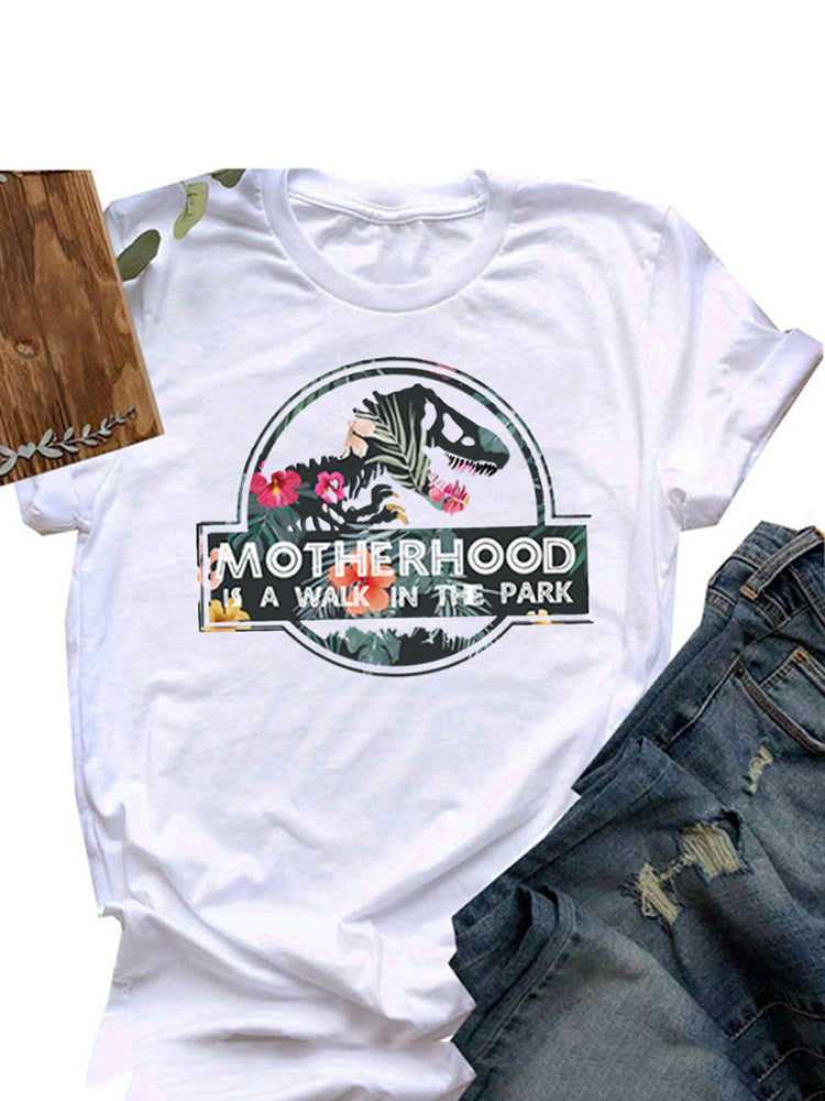 Camiseta informal de maternidad