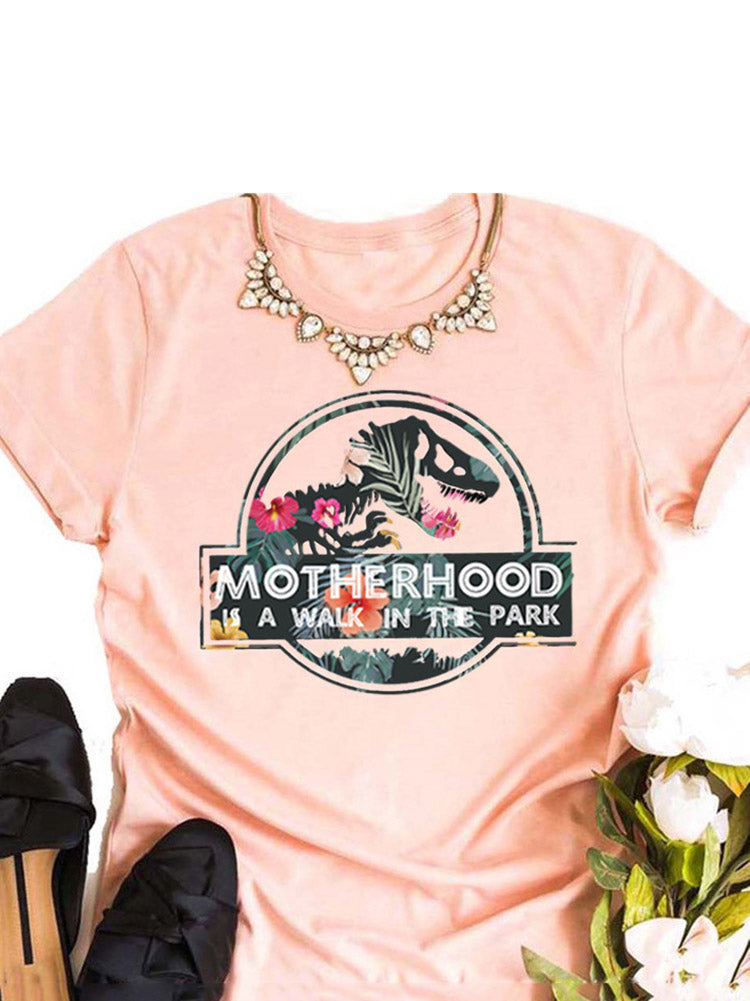 Camiseta informal de maternidad