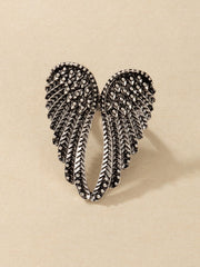 Vintage Angel Wings Ring