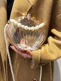 Pearl Decor Dome Bag