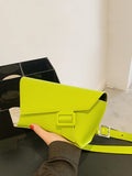Retro Solid Color Leather Bags