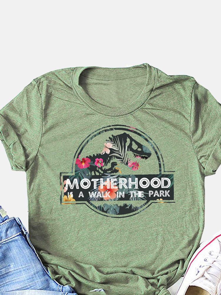 Camiseta informal de maternidad