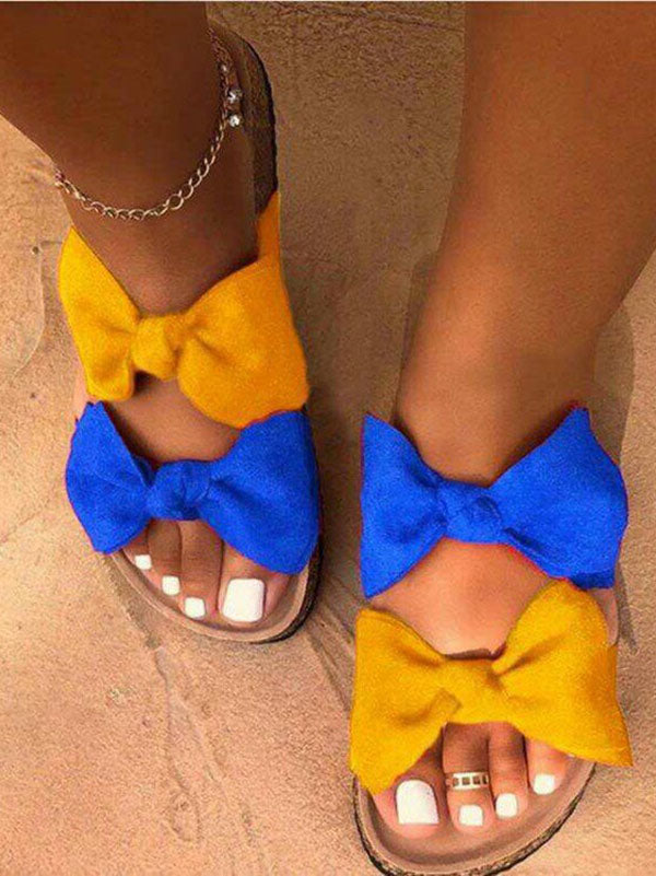 Double Bow Slippers