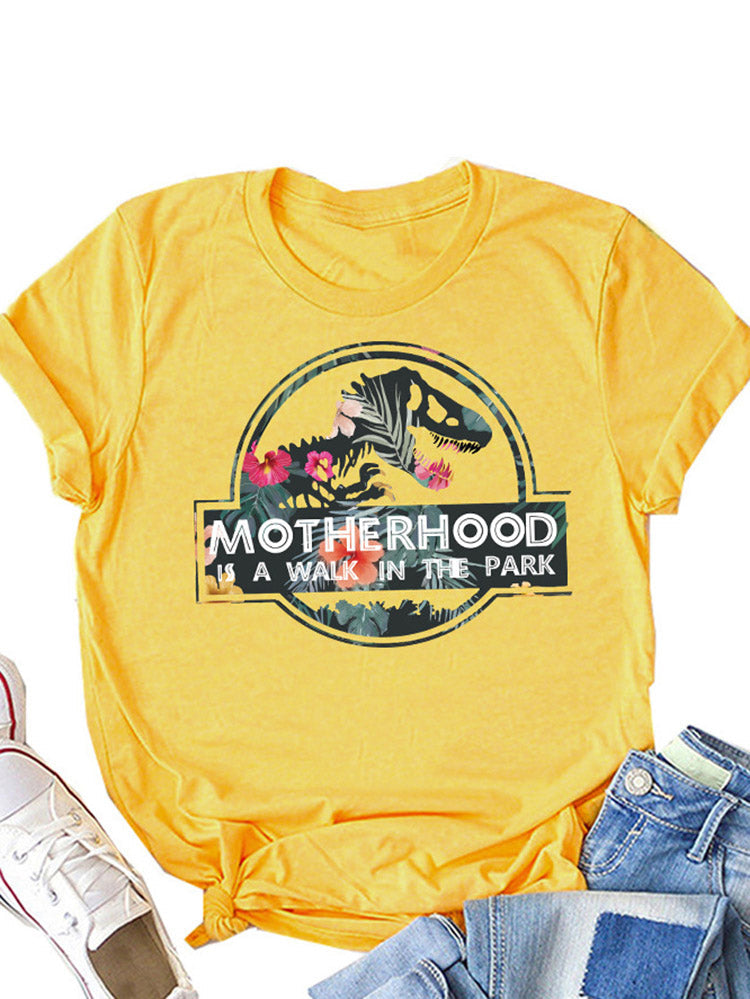 Camiseta informal de maternidad