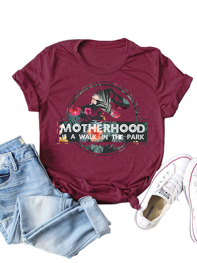 Camiseta informal de maternidad