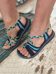 Bohemian Rope Flat Sandals