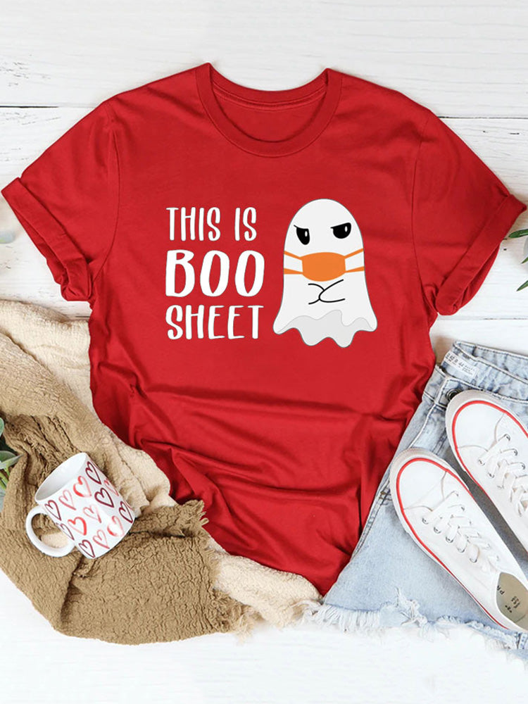 Esta es la camiseta de Boo Sheet