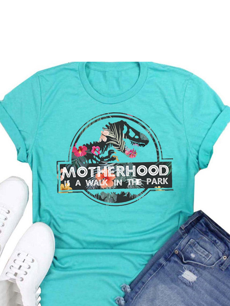 Camiseta informal de maternidad