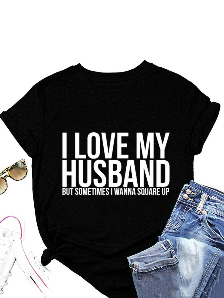 I Love My Husband Tee