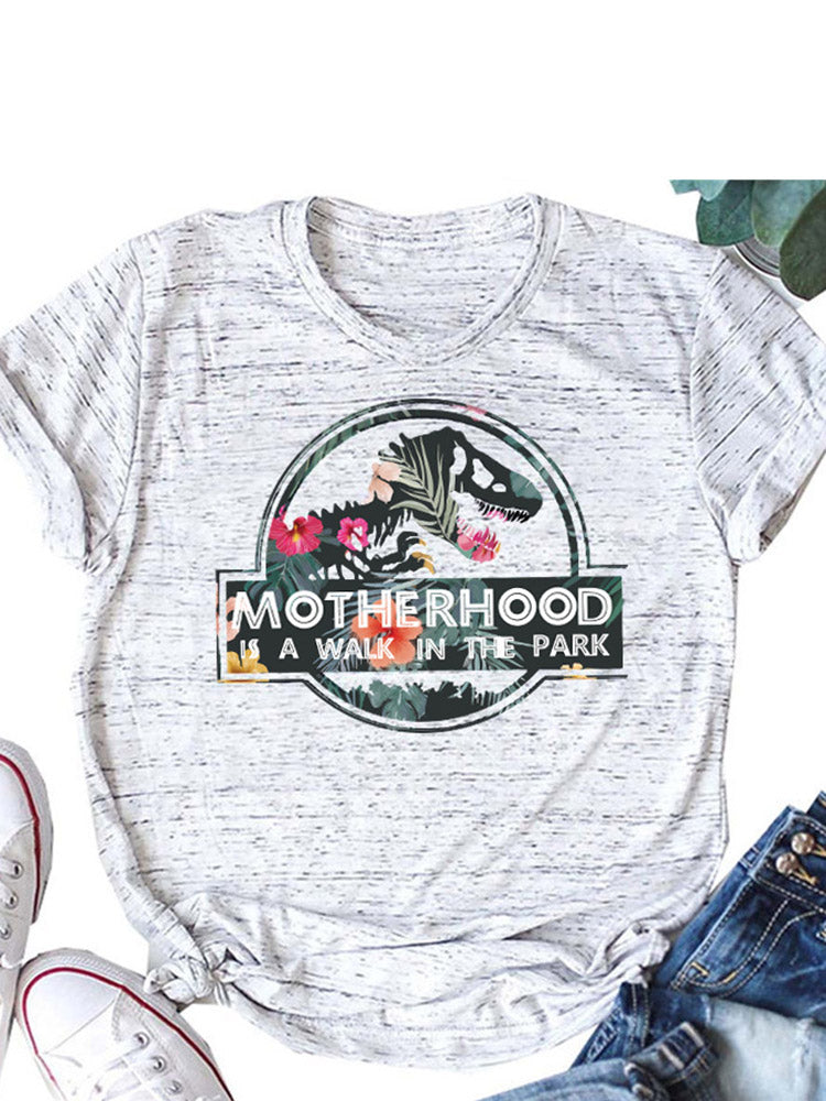 Camiseta informal de maternidad