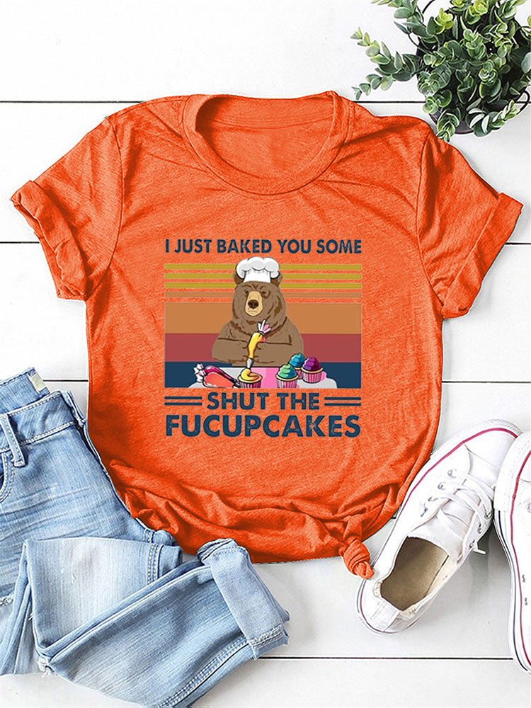 Camiseta informal Fucupcakes