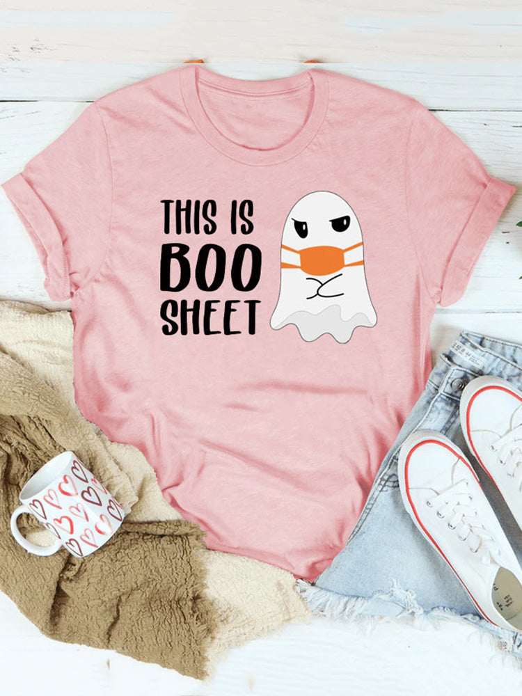 Esta es la camiseta de Boo Sheet