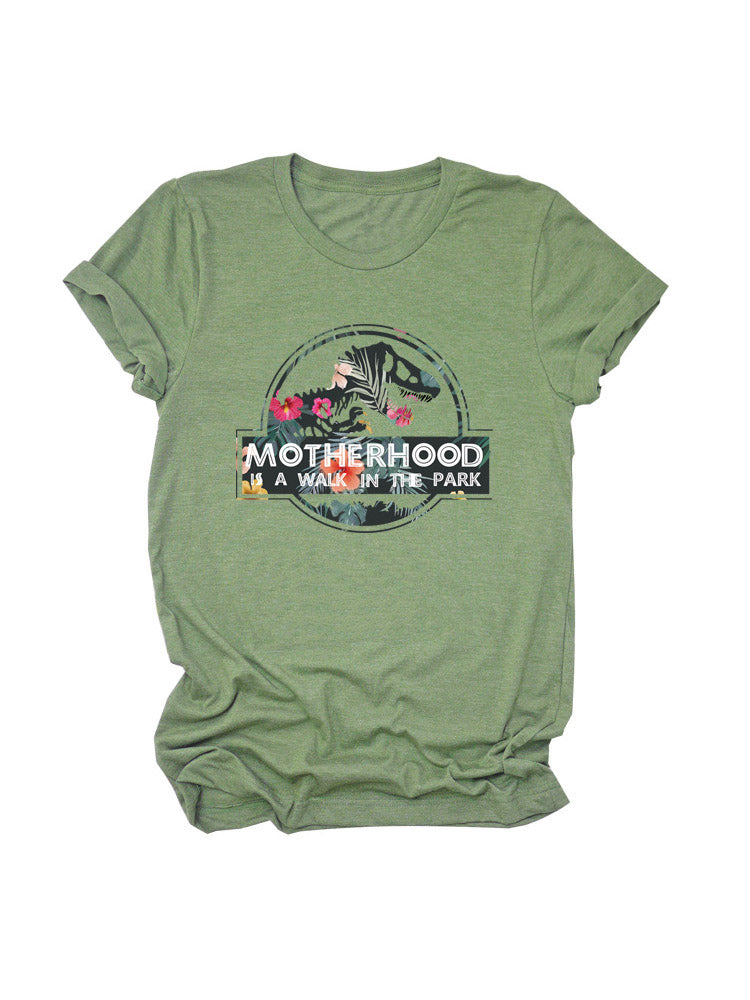 Camiseta informal de maternidad