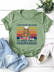 Camiseta informal Fucupcakes