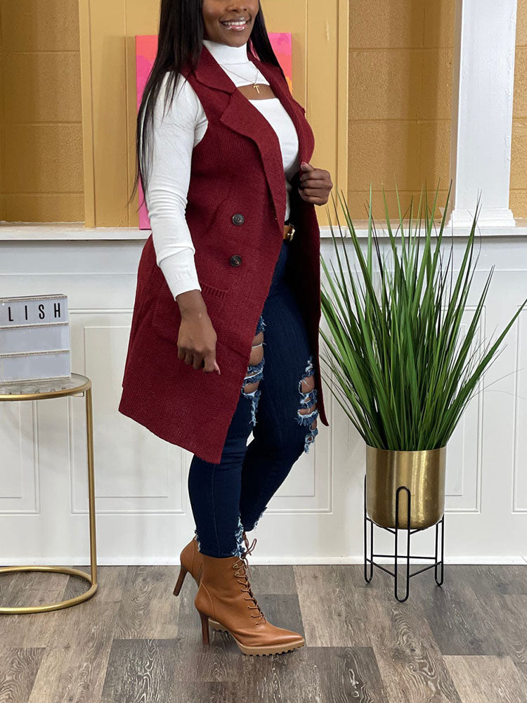 Berber Vest Cardigan