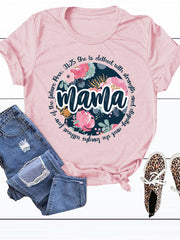 Mama Casual Loose Tee