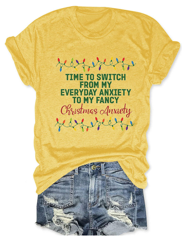 Christmas Anxiety Tee