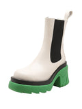 Chunky Heel Ankle Boots