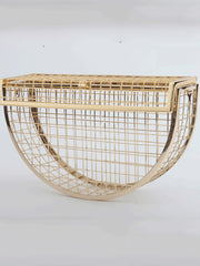 Hollow Metal Cage Clutch