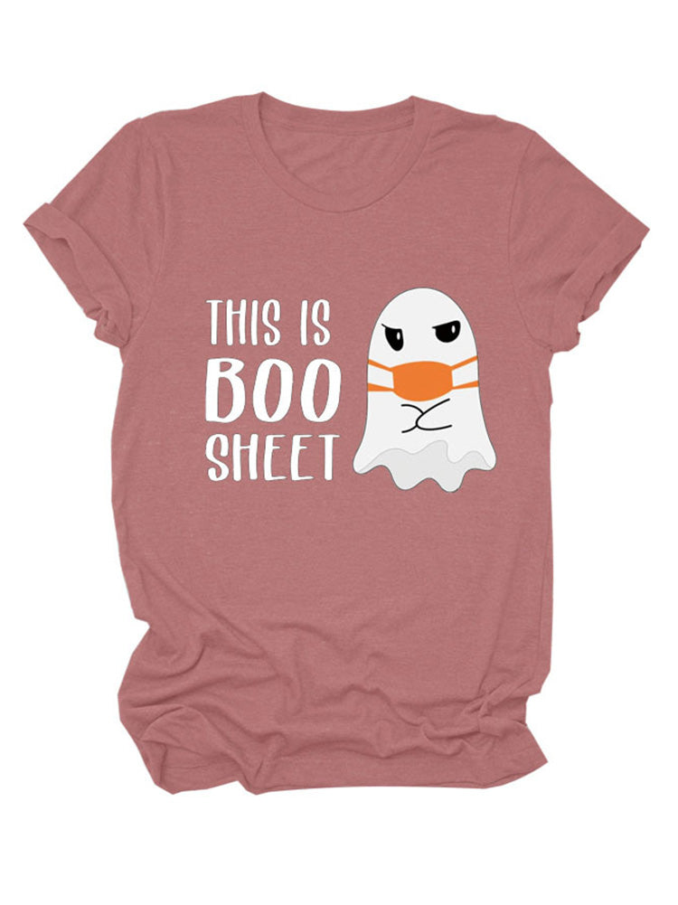 Esta es la camiseta de Boo Sheet