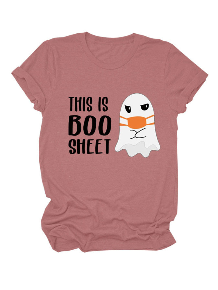 Esta es la camiseta de Boo Sheet