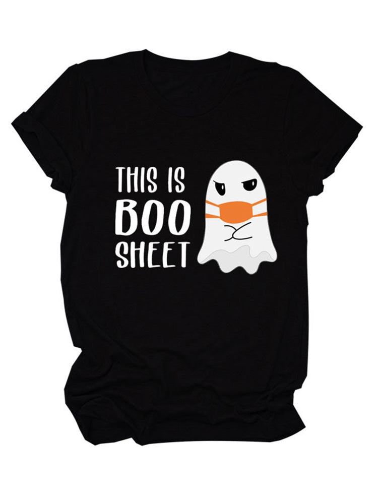 Esta es la camiseta de Boo Sheet