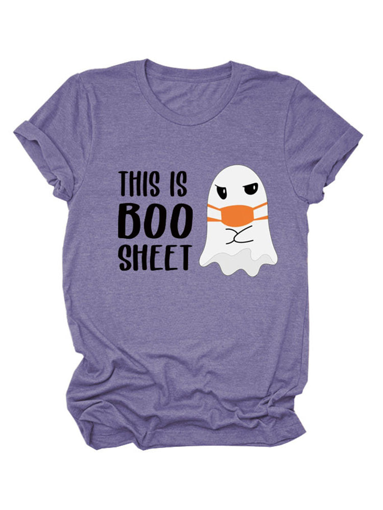 Esta es la camiseta de Boo Sheet