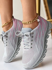 Zapatillas Breeze con cordones y diseño ombré