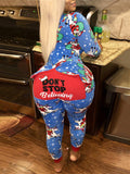 Christmas Pajamas Jumpsuit