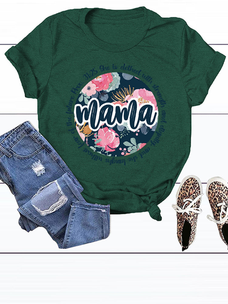 Mama Casual Loose Tee