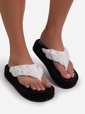 Casual Braided Flip-Flops Sandals