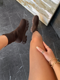 Chunky Sole Socks Boots