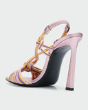 Point Toe Knot Heels