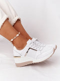 Lace Up Breathable Sneakers